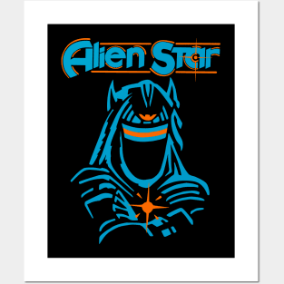 Alien Star Posters and Art